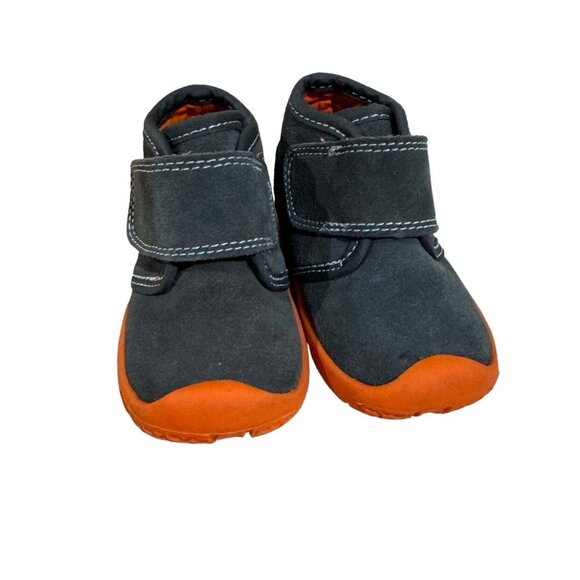 Morgan & Milo Thomas Shoe Gray Orange Size 4.5 - Picture 2 of 7